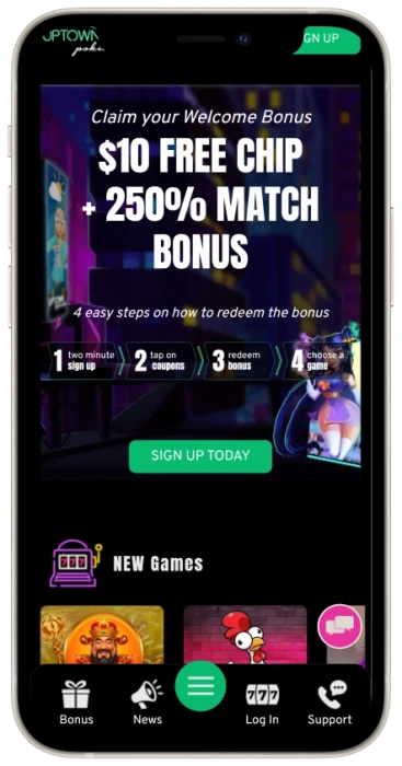 Uptown Pokies Casino AU Mobile App